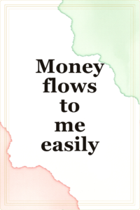 Live preview affirmation card