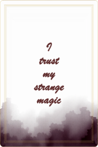Live preview affirmation card