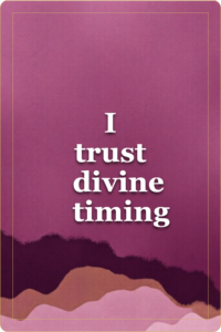 Live preview affirmation card