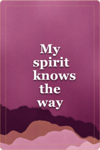 Live preview affirmation card