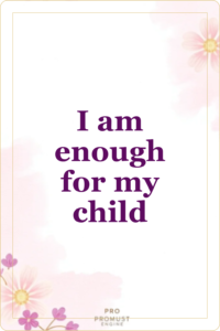 Live preview affirmation card